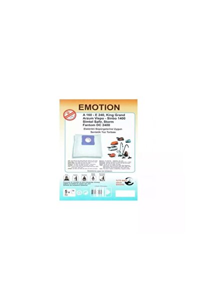 servisevinde Sac de praf compatibil Fakir Emotion 2400 Turbo