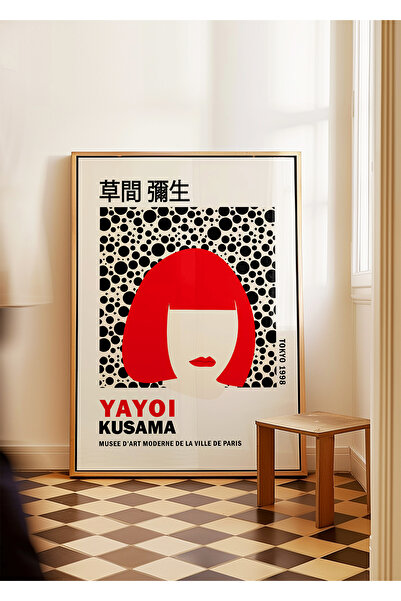 ARTHOUSECOLLECTIVE Poster Yayoi Kusama - Lucrări de artă japoneză - Poster fă...