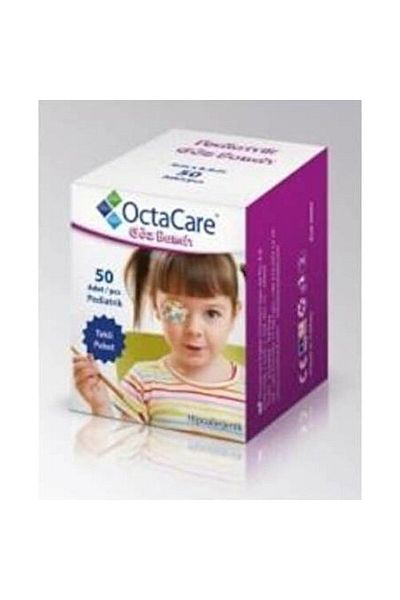 Octacare Girl's Eye Cover Tape - 5cmx6,2cm - Pack of 50