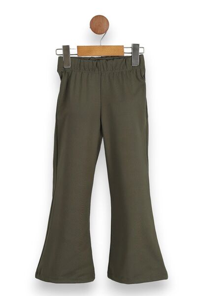 voyyo kids baby Girl's Polyester Wrapped Blouse and Spanish Leg Set