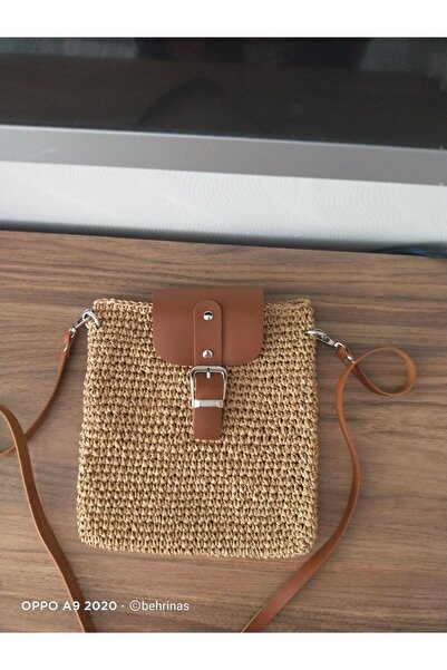 Sandıktan Hobi El Örgü Hasır Çanta