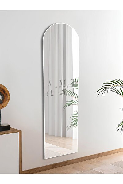 ant home dekoratif ayna mdf oval boy ayna duvar aynası 165 X 45 cm