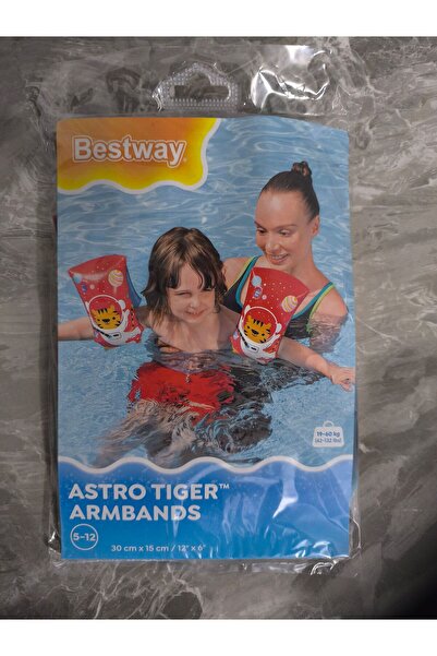 BESTWAY bebek yüzme kolluğu astro tiger armbands 19-60 kg 
30cm x 15cm / 12" ...