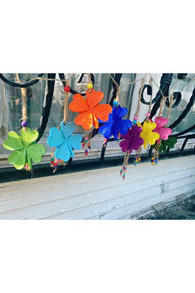 Balatolyem Yonca Duvar Süsleri 1 Adet SARI RENK,(çoklu alımda farklı renk gön...