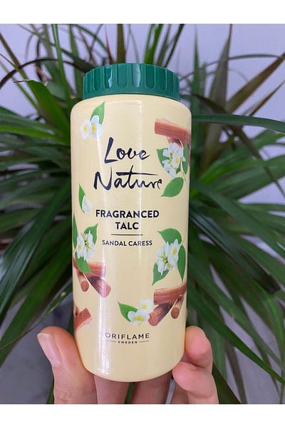 Oriflame Love Nature Sandal Caress Body Powder