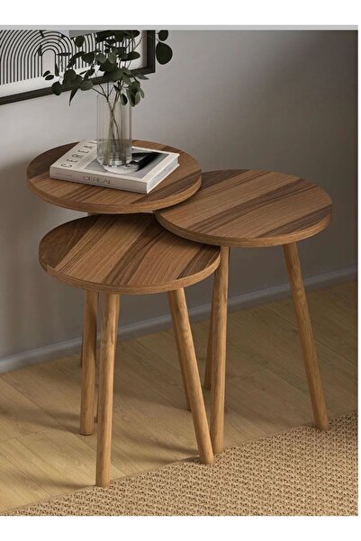 MZS DİZAYN 3’lü Zigon Sehpa.