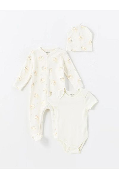LC Waikiki LCW Baby - مجموعة خروج الطفلة من المستشفى إكرو