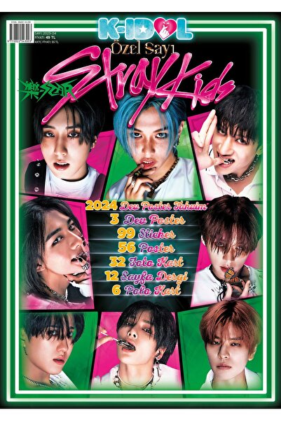 KİDOL KIDOL OZEL SAYI STRAY KIDS ROCK STAR 2023-04