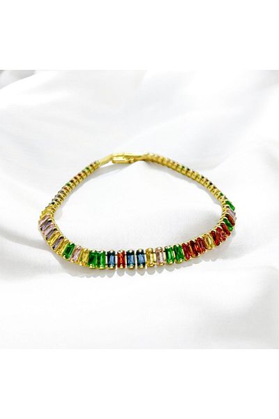 MELLS TAKI 316L Stainless Steel Bracelet - Colorful Waterway