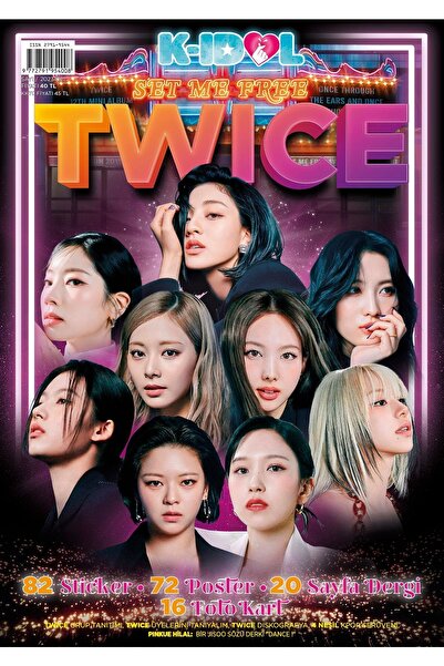 KİDOL Dergi Twıce Özel Sayı 2023-02
