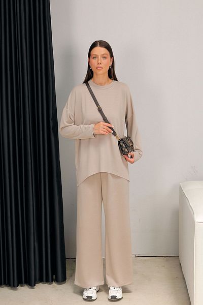 Melike Tatar Mink Modal Set - 32-2218 Model