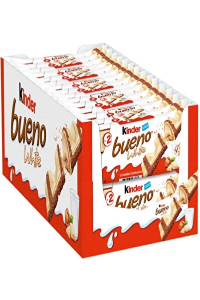 Kinder Bueno White 43 Gr 30 Adet Bueno 43gr X 30 Adet