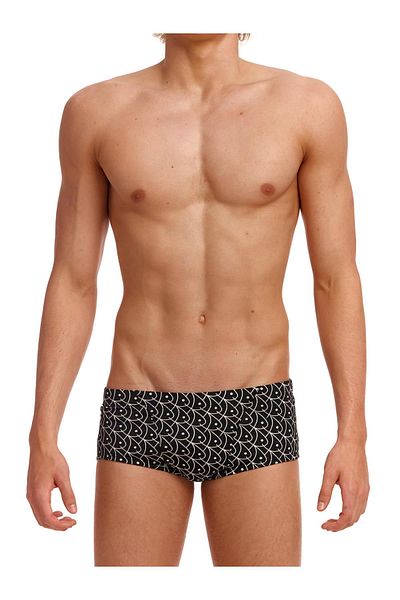 Funky Trunks Men's Training Swimsuit - Summer Fish (Classic), 16.5cm