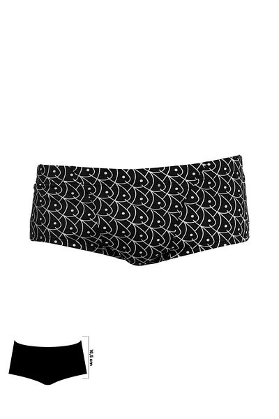 Funky Trunks Men's Training Swimsuit - Summer Fish (Classic), 16.5cm