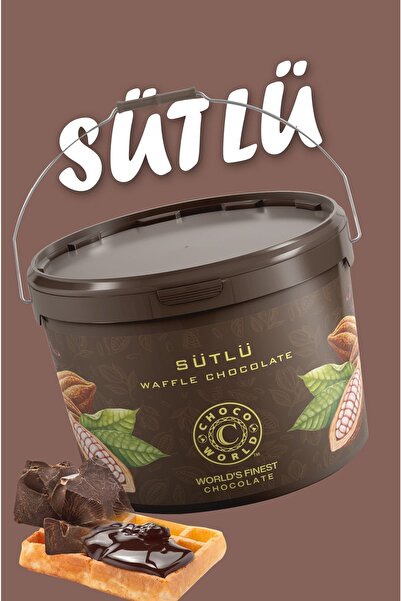 Chocoworld Sütlü Waffle Çikolatası 10kg