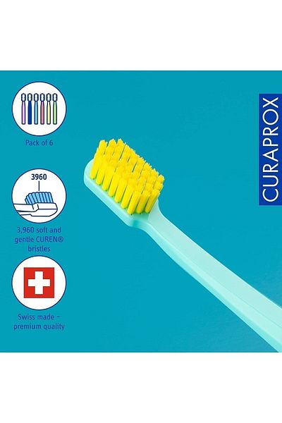 Curaprox Cs 3960 Super Soft Toothbrush (3 Pieces)