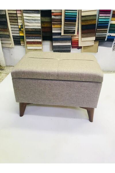 Lütfiye Gündoğan Sandıklı keten kumaş yükseklik 45cm boy 60 cm en 60 cm