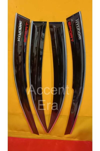 İtibar Hyundai Accent Era Kromlu Yazılı Cam Rüzgarlık