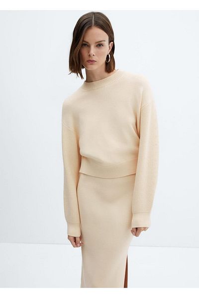 MANGO Woman Round Neck Knitwear Sweater