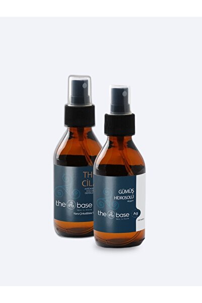 the base less is more 2'li Gümüş Hidrosolü Sprey 100ml Ve The Cila 100ml