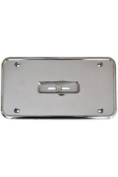 Carub Plakalık - Krom Hummer Kare Plakalık (adet) Uyumlu