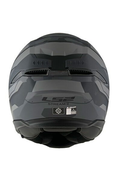 LS2 STREAM 2 SHADOW GÜNEŞ VİZÖRLÜ MOTOSİKLET KASKI