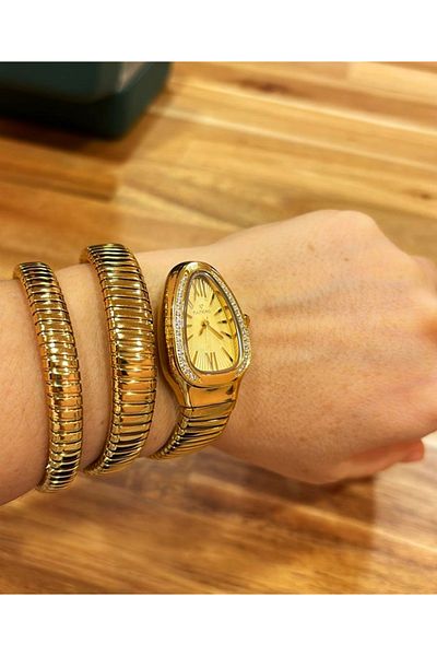 Raymond Snake Steel Women's Watch