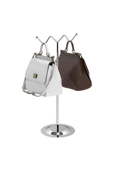 Manken İstanbul Chrome Plated Adjustable Bag Stand