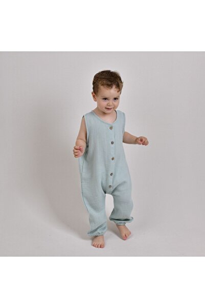 Lollie Baby&Kids Müslin Tulum Bebek & Çocuk %100 Pamuk - Mint