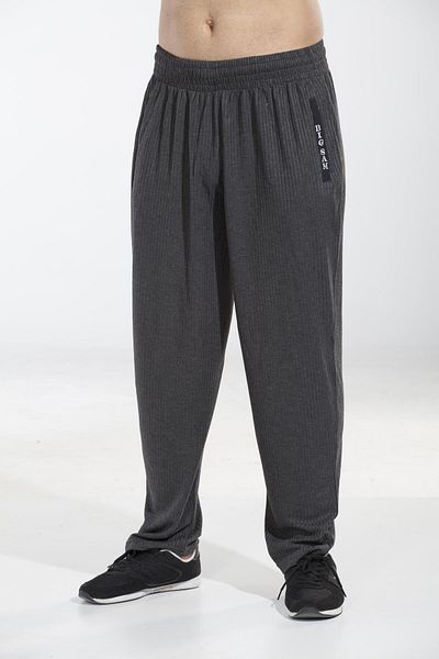 Big Sam Shalwar Cut Anthracite Sweatpants