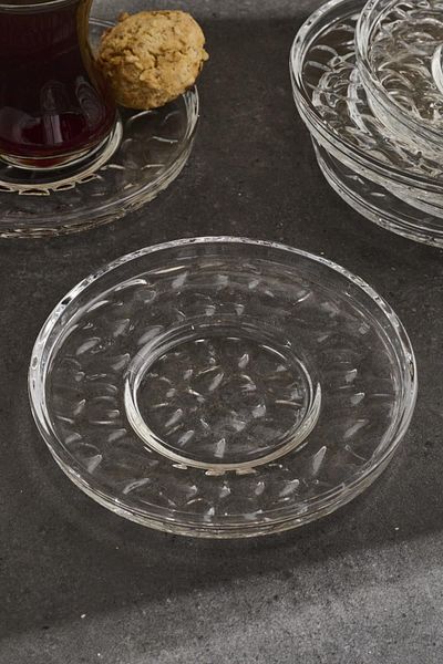 Perotti Ringo Stone 6-Piece 13cm Tea Plate Set