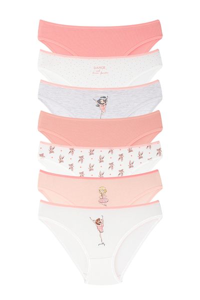 DOMİKİDS Pachet 7 chiloți din bumbac pentru fete - DomiKids 79500