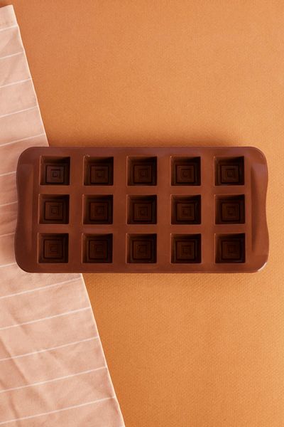Perotti Silicone Chocolate Mold Ice Box Square Ice Mold Practical 21x10 Cm