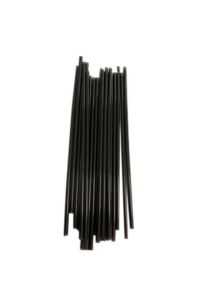 Adin Short Cocktail Straw 300pcs 14cm Bristle Straw Black Thin Cocktail Straw Bristle Straw American Cocktail Straw