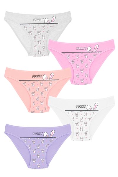 DOMİKİDS Chiloți din bumbac pentru fete DomiKids Pachet 5 75250