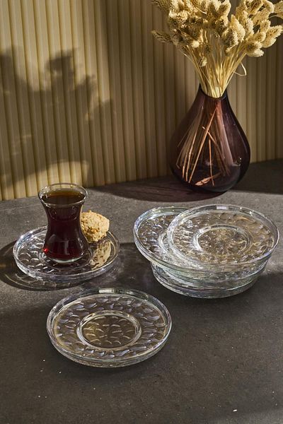 Perotti Ringo Stone Lustre - 6-Piece Stylish Tea Plate