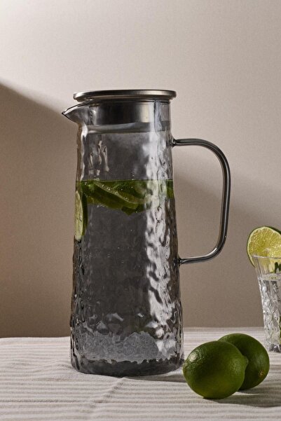 Perotti Sante Füme Cam Rüyası Filtre Kapaklı Sürahi 1300ml