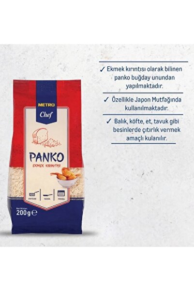 Metro Chef Panko Ekmek Kırıntısı 200 gr