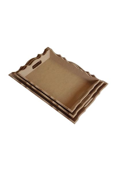 Altınyapı Hobi Market TRIPLE FIGURED TABLE MDF