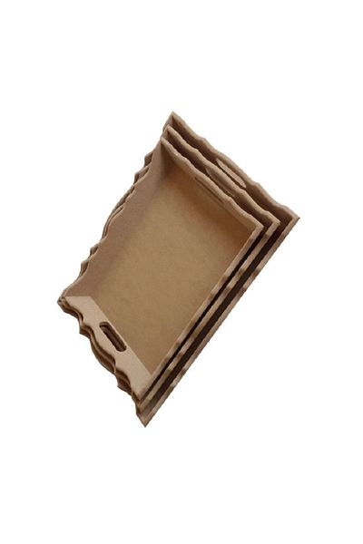 Altınyapı Hobi Market TRIPLE FIGURED TABLE MDF