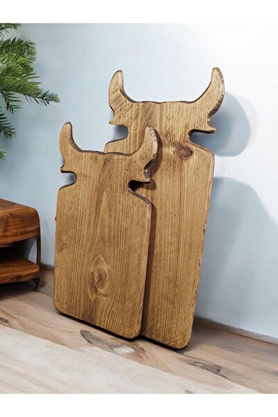 websunday Natural Wooden 2-Piece Cutting Board