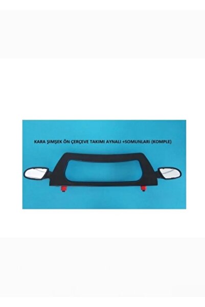 PİLSAN Pilsan 12 Volt Fantastik/ Black Thunder Akülü Için Ön Cam Aynalı Çerçe...