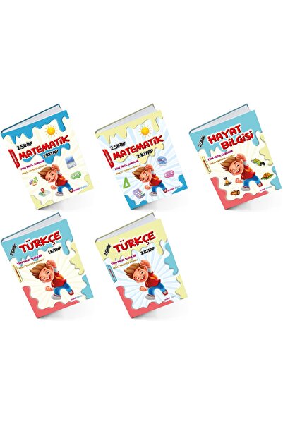 Mavi Deniz Yayınları Mavi Deniz 2024 2. Sınıf Matematik + Türkçe + Hayat Bilg...