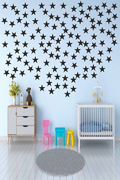 Genel Markalar 100 Adet Mdf Lazer Kesim 3 cm Yıldız