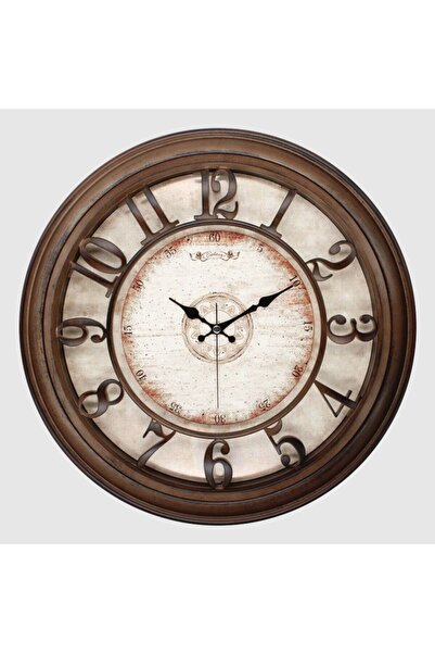 Galaxy Büyük Boy Kabartma Rakamlı Dekoratif Duvar Saati