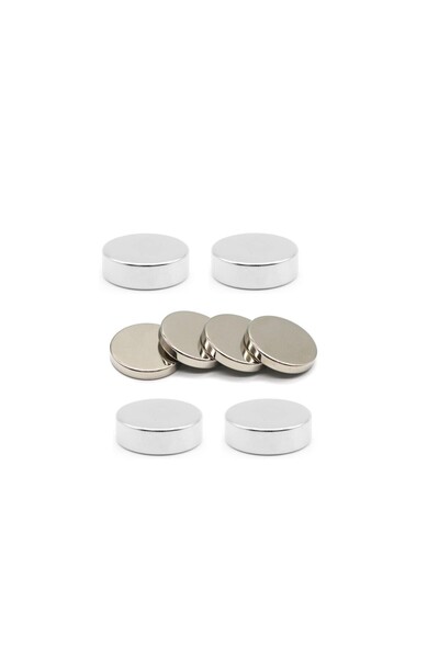 Hdg Güçlü Neodyum Mıknatıs Araç Plaka Mıknatısı Seti  8 adet ( 4 adet 30x5 mm +4 adet 30x10 mm)