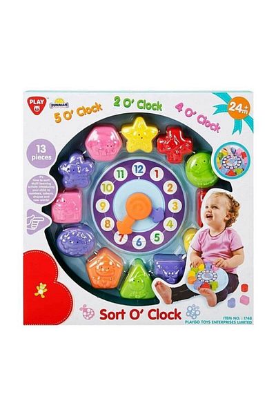 Sunman Sunman 13 Piece Activity Clock Set