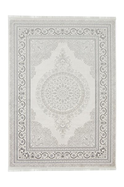 KASHE HALI 4710 Nadide / Gri Halı / Salon Halısı / Oturma Odası Halısı /70 Ta...