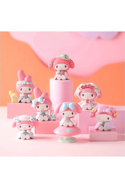 Miniso My Melody Lisanslı Gizli Orman Çay Partisi Serisi Sürpriz Figürlü Kutu...