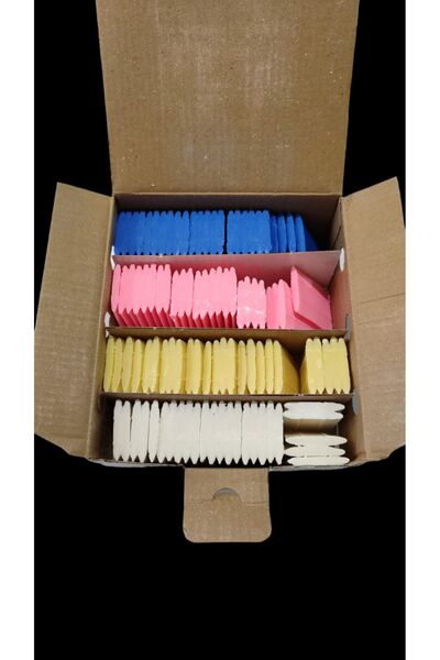 MUSİ MU-Sİ Sabun Çizgi Taşı Karışık 100Adet 400 gram